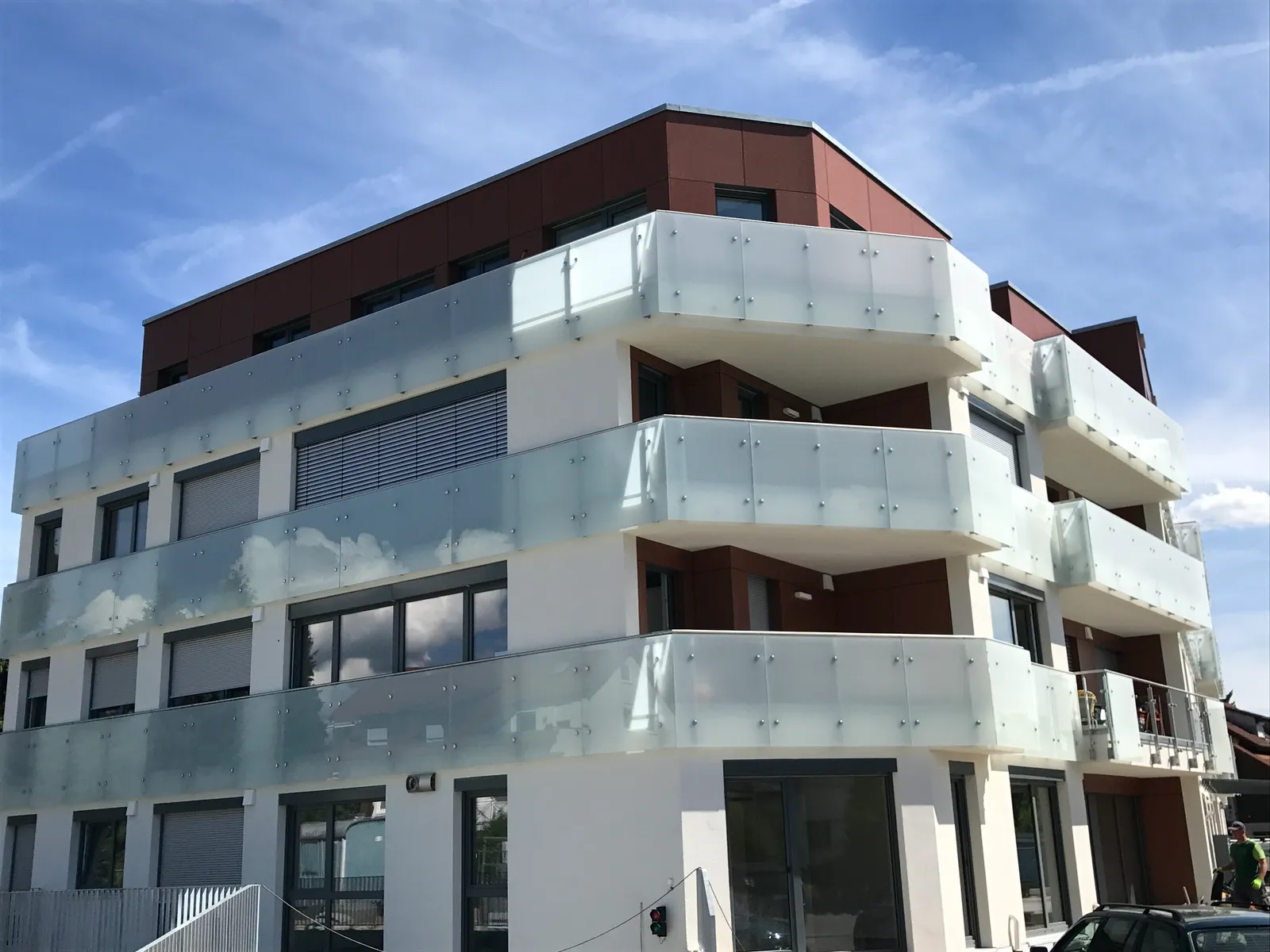 Neubau Mehrfamilienhaus, 23 Wohneinheiten – Ansicht 1
