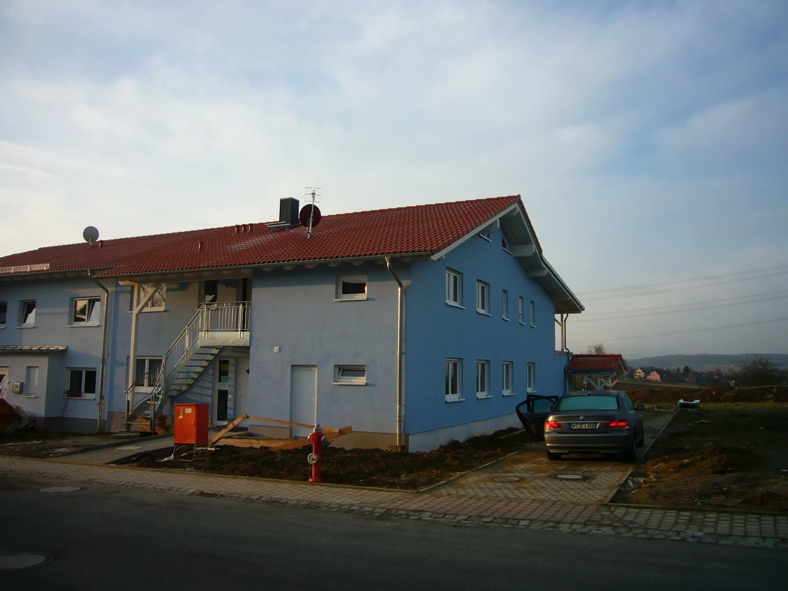 Neubau Mehrfamilienhaus, 4 Einheiten – Ansicht 1