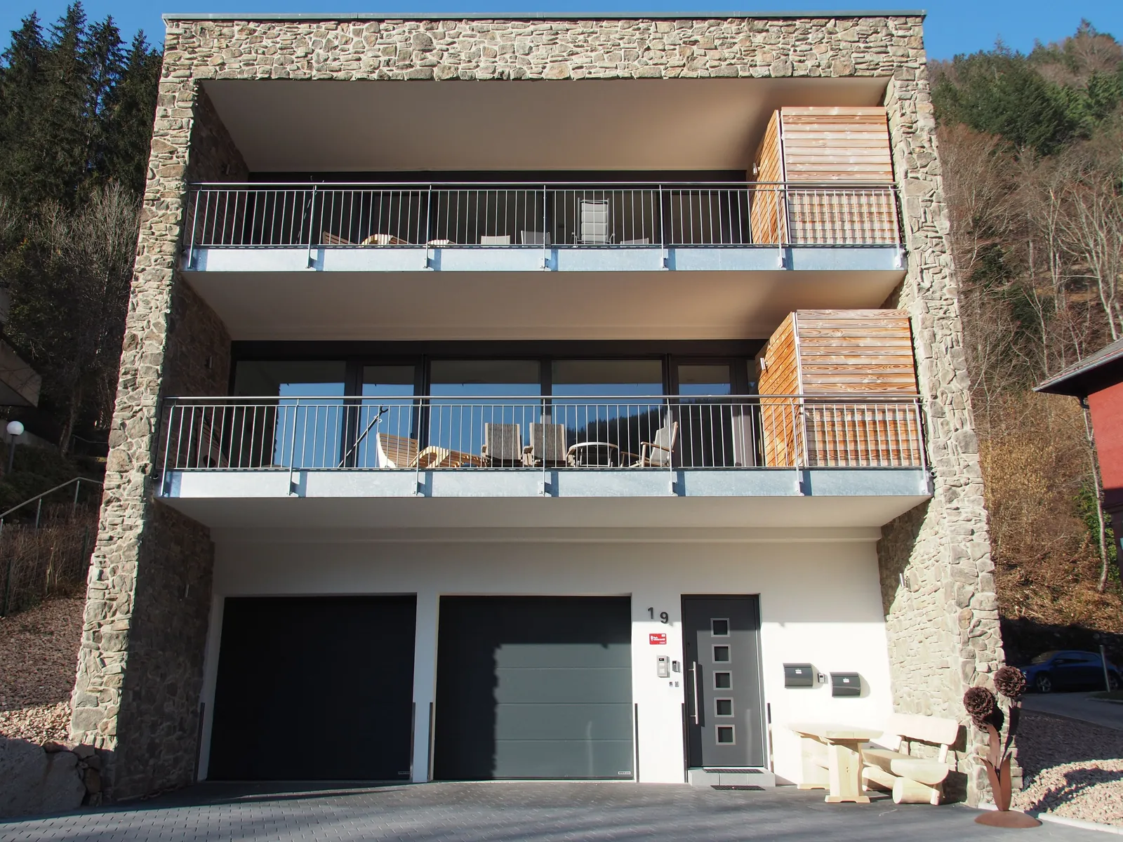 Neubau Ferienhaus, 2 Wohneinheiten – Ansicht 1